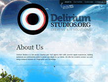 Tablet Screenshot of deliriumstudios.org